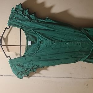 Old Navy Button-Up Midi Dress